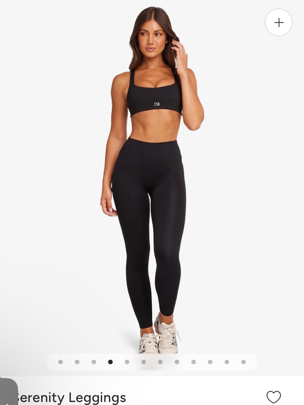 CSB Serenity Black Leggings